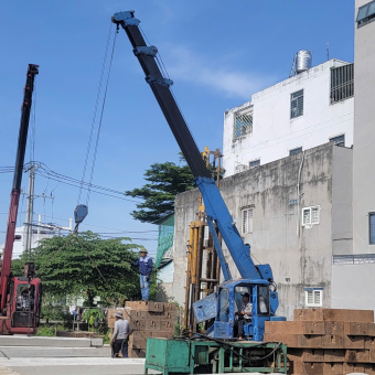 Ép tải lớn trên 80 tấn: Điều kiện thi công và kiểm tra tải ép