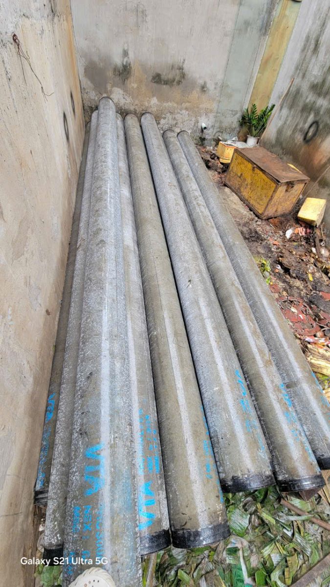 Ép cọc ly tâm nhà phố