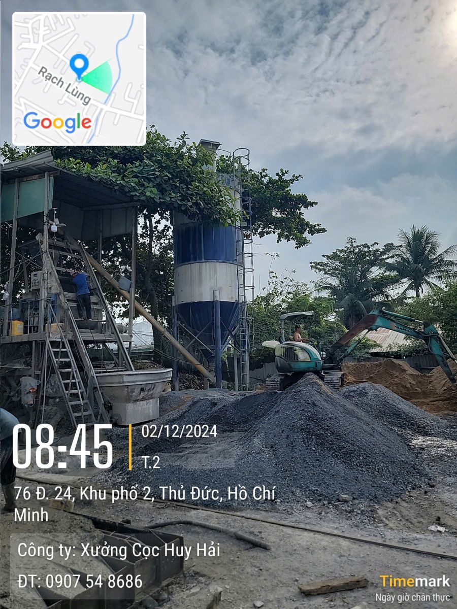Xưởng đúc cọc bê tông